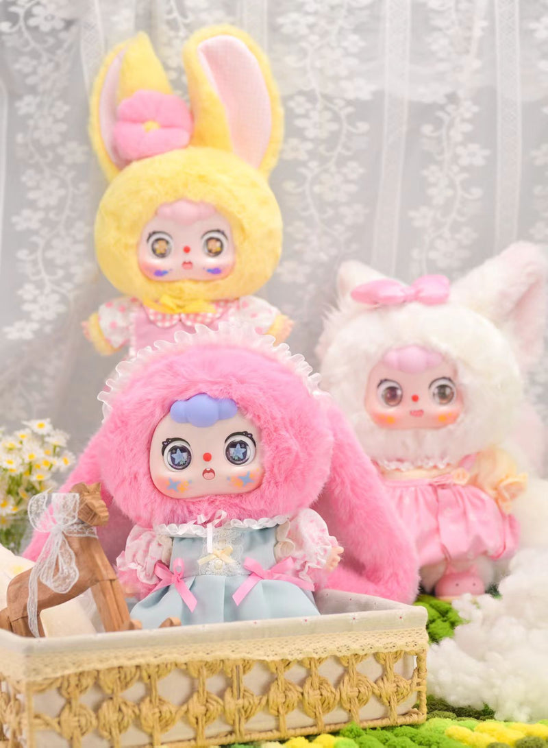 DouBao RongRong:First Generation 400% Series Plush Blind Box (Single)