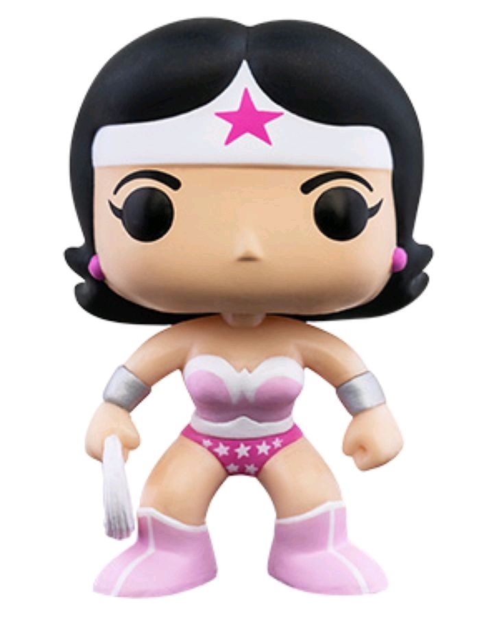 Wonder Woman - Woman Woman Breast Cancer Awareness Pop! Vinyl Figure