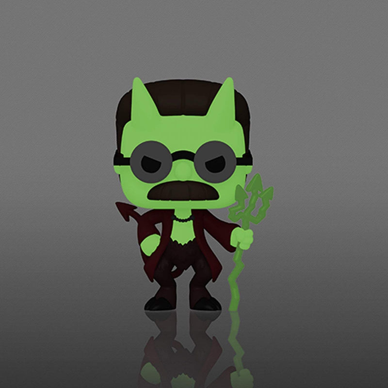 The Simpsons - Flanders Devil Glow (US Exclusive) Pop! Vinyl Figure
