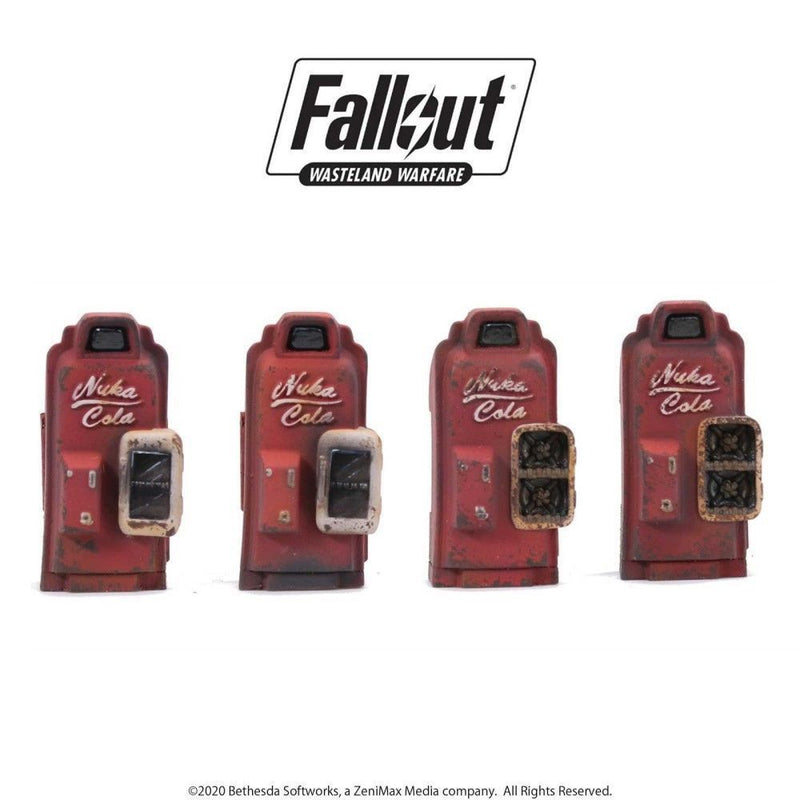 Fallout Wasteland Warfare Terrain Expansion Nuka Cola Machines