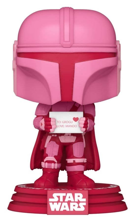 Star Wars: The Mandalorian - Mandalorian Valentine Pop! Vinyl Figure