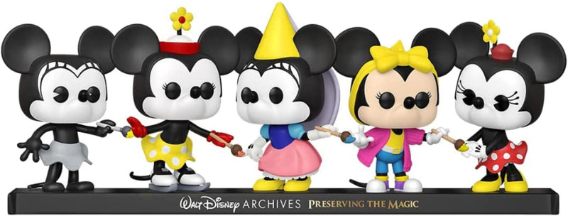 Mickey Mouse - Minnie Mouse (US Exclusive) Pop! Vinyl 5 Pack