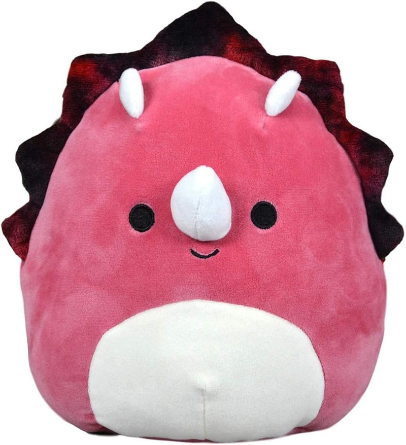 Squishmallows - Tristan the Red Triceratops 5 Inch Plush