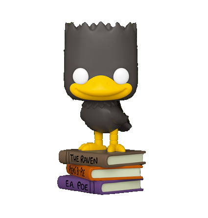 The Simpsons - Bart as Raven US Exclusive Pop! Vinyl Figure