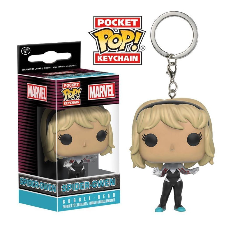 Spider-Man - Spider-Gwen Unhood Pop! Keychain