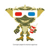 Gremlins - Stripe 4in Pop! Enamel Pin