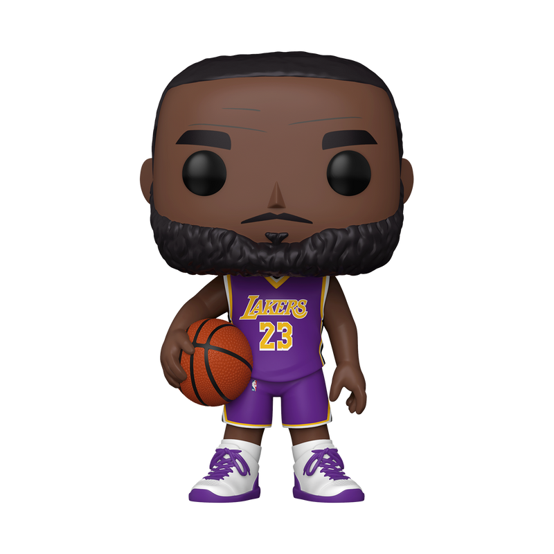 NBA: Lakers - LeBron James Purple Jersey (US Exclusive) 10