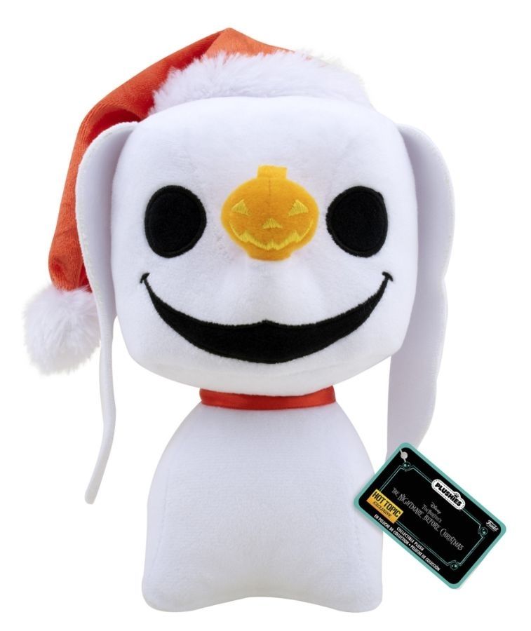 The Nightmare Before Christmas - Zero with Santa Hat (US Exclusive) Pop! Plush