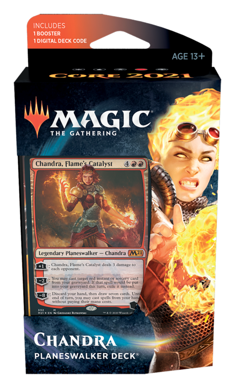 Magic the Gathering Core 2021 Planeswalker Deck Chandra