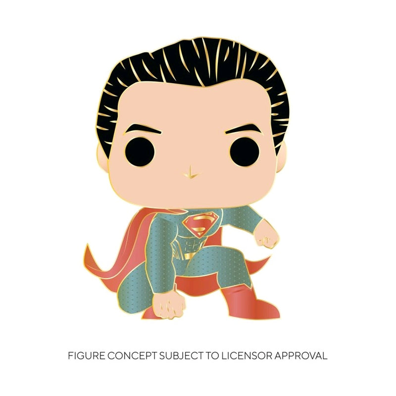 Superman - Superman 4in Pop! Enamel Pin