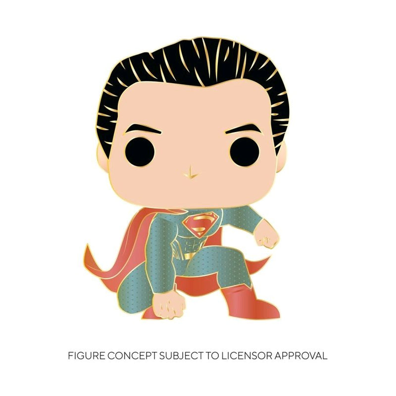 Superman - Superman 4in Pop! Enamel Pin