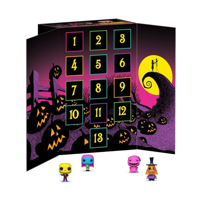 The Nightmare Before Christmas - 13 Day Black Light Countdown Calendar