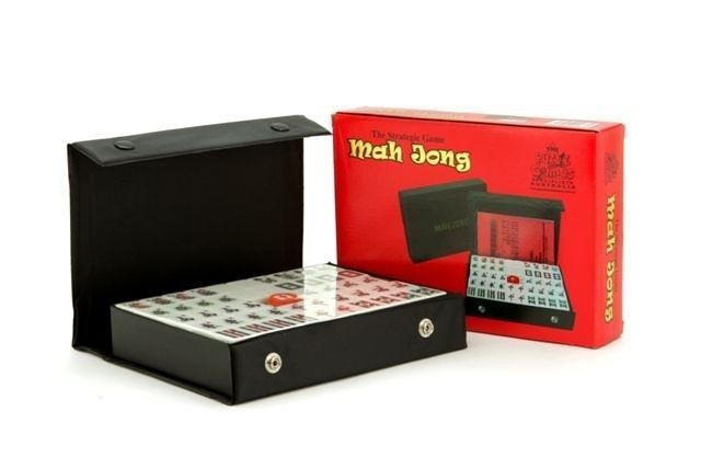 Mahjong Black Vinyl Case 22cm