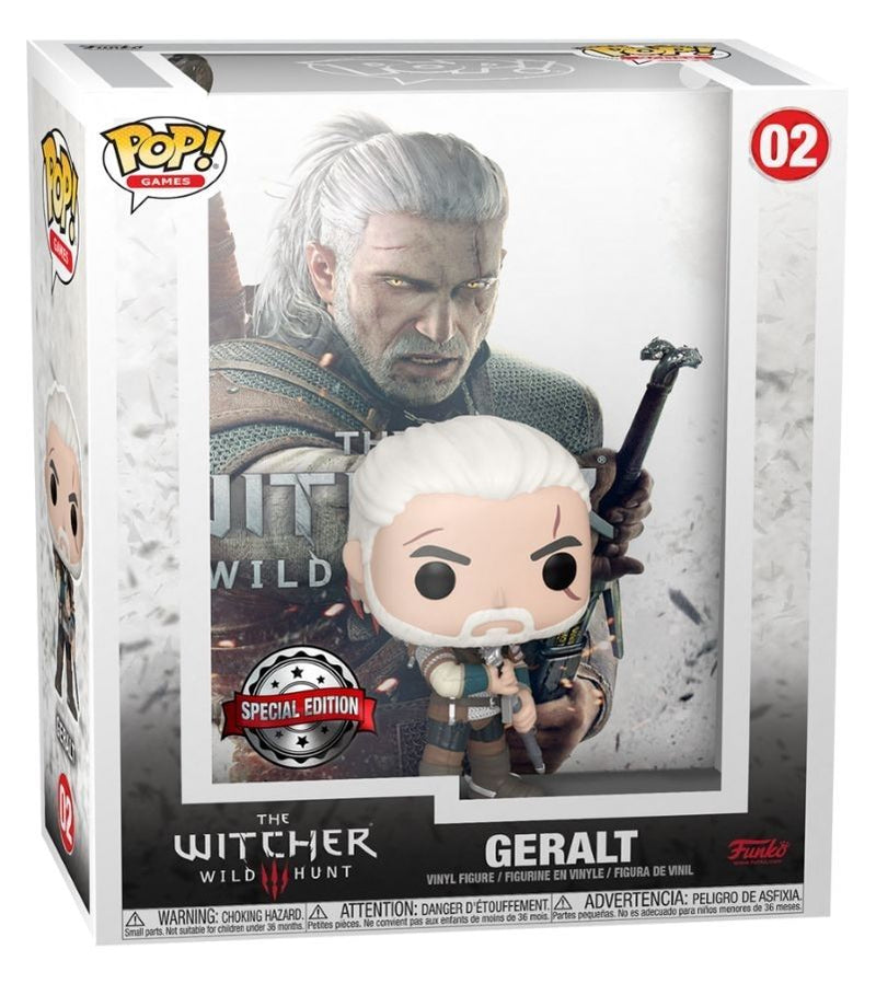 The Witcher 3: Wild Hunt - Geralt (US Exclusive) Pop! Cover