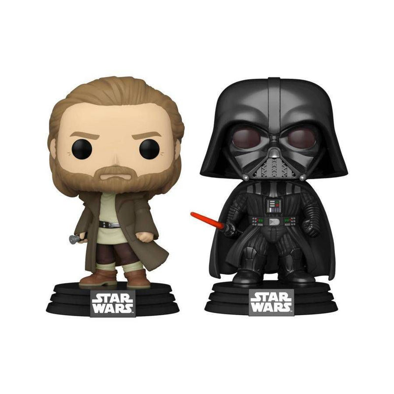 Star Wars: Obi-Wan Kenobi - Obi-Wan & Darth Vader (US Exclusive) Pop! Vinyl Figure 2 Pack