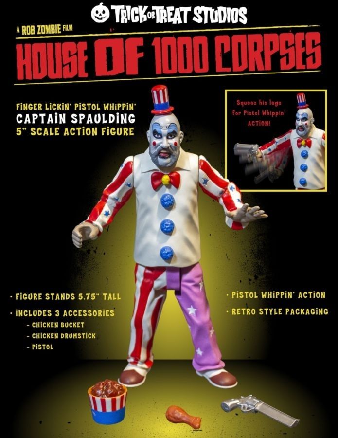 House of 1,000 Corpses - Captain Spaulding 5in Action Figure