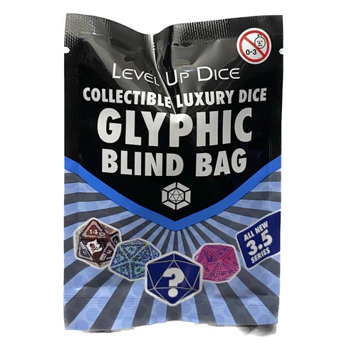 Level Up Dice: Glyphic Blind Bag – Series 3.5 (Single)