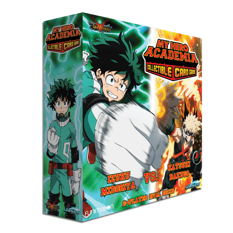 My Hero Academia Collectible Card Game - Izuku Midoriya vs Katsuki Bakugo 2-Play Rival Decks