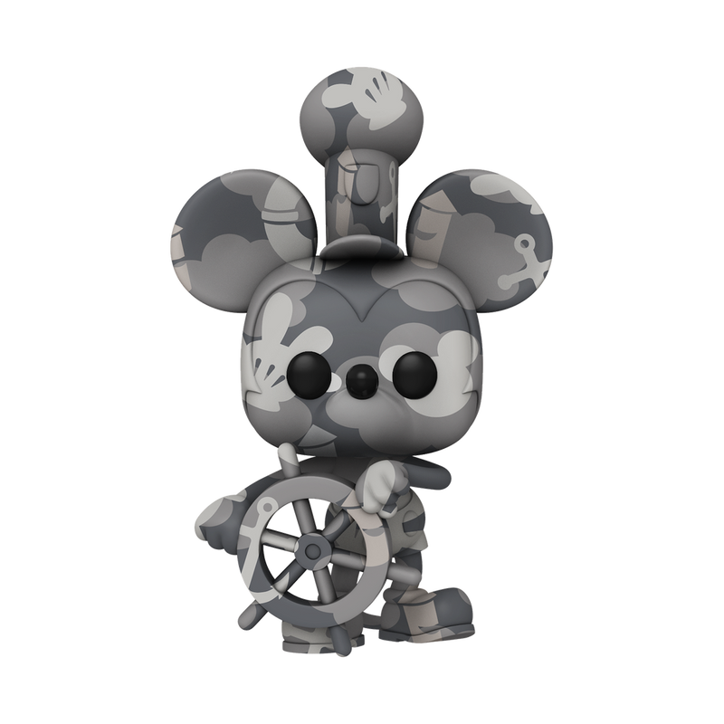 Mickey Mouse - Steamboat Willie (Artist) US Exclusive Pop! Vinyl Figure with Protector