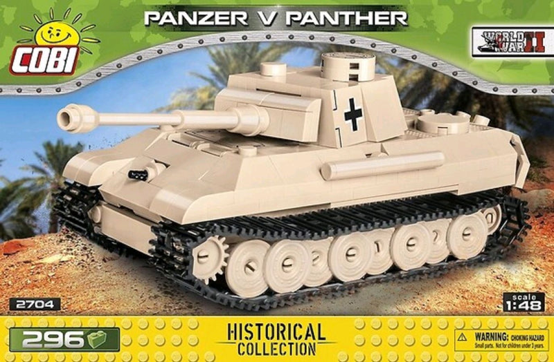 World War II - Panzer v Panther Tank 1:48 Scale 294 pieces