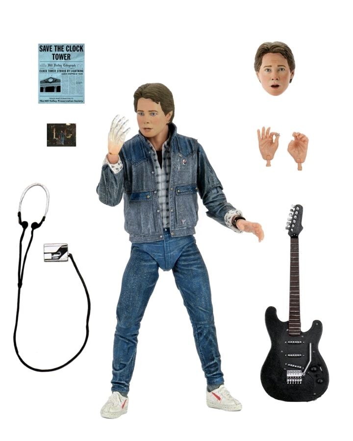 Back to the Future - Marty McFly 85 Audition 7in Action Figure