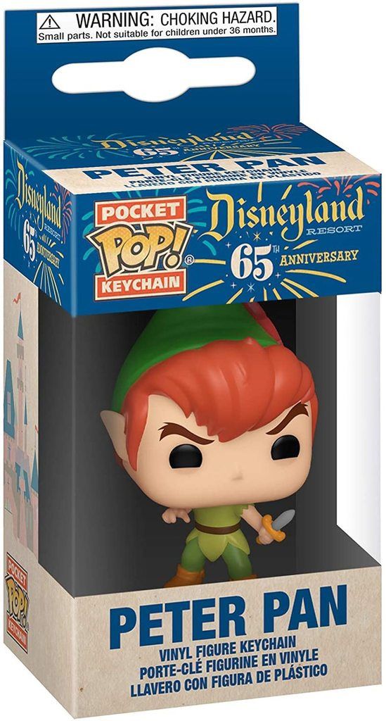 Disneyland 65th Anniversary - Peter Pan Pocket Pop! Keychain