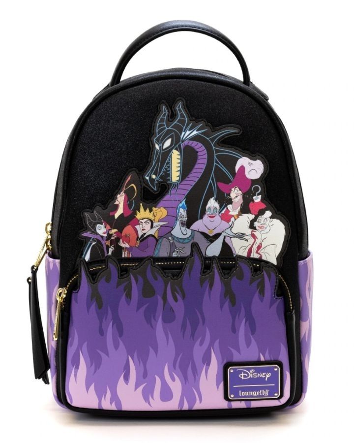 Disney - Villains Purple Flame (US Exclusive) Mini Backpack