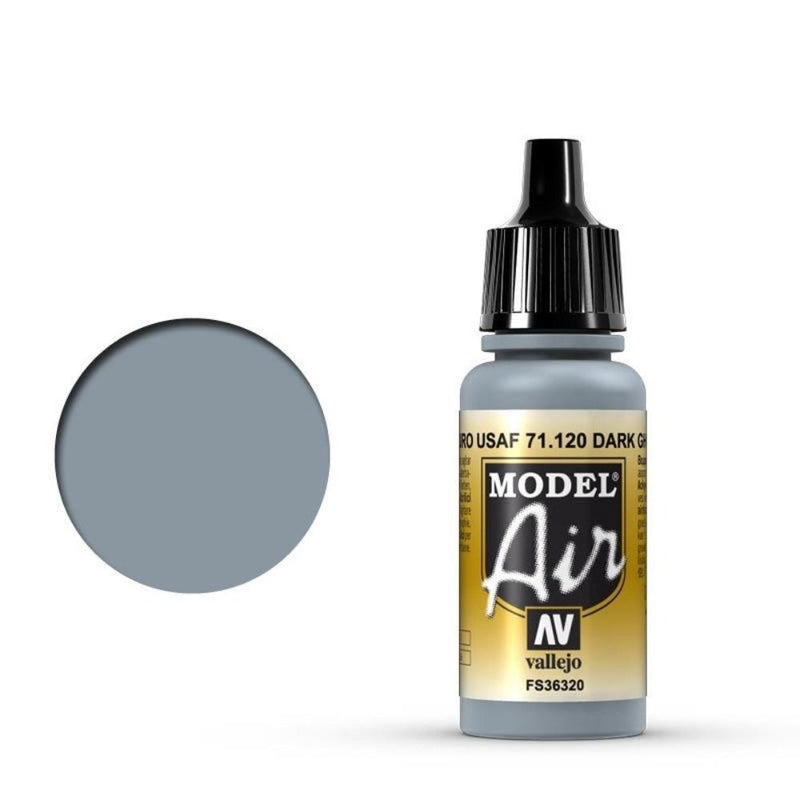 Vallejo Model Air - Dark Ghost Gray 17 ml