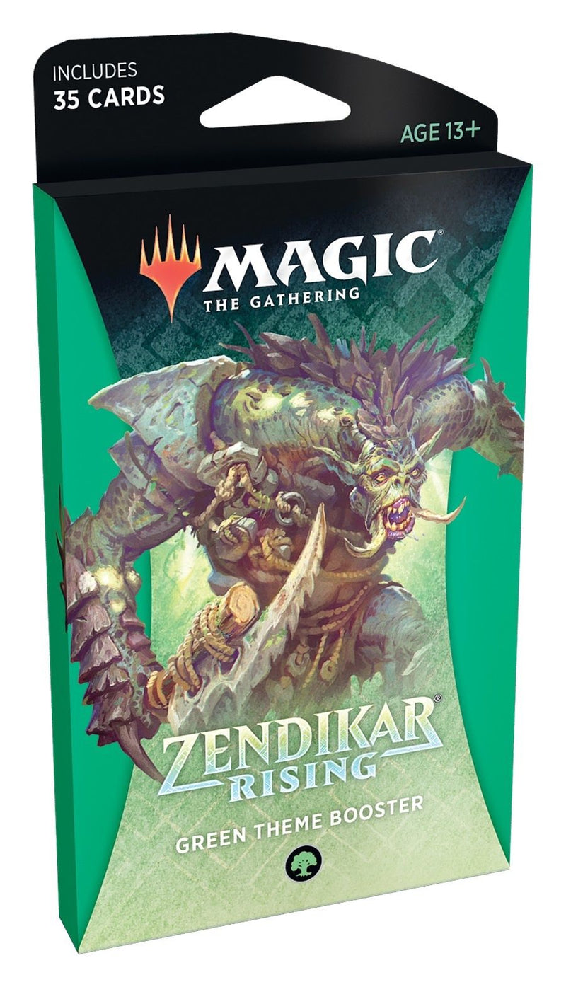 Magic The Gathering - Zendikar Rising Green Theme Booster