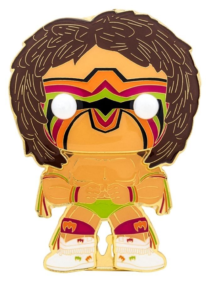 WWE - Ultimate Warrior 4in Pop! Enamel Pin