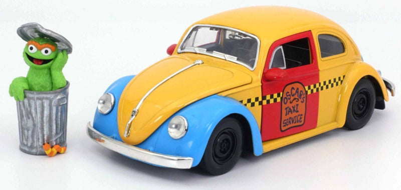Sesame St - 1959 VW Beetle 1:32 Scale HR with Oscar