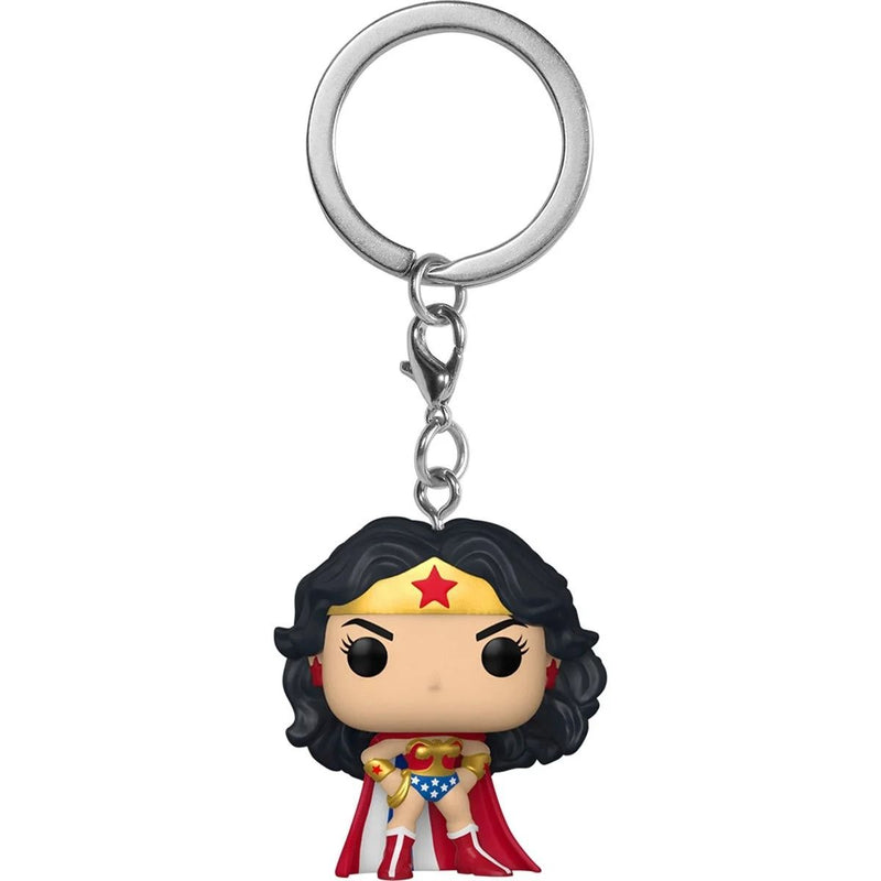 Wonder Woman - Classic Cape 80th Anniversary Pocket Pop! Keychain