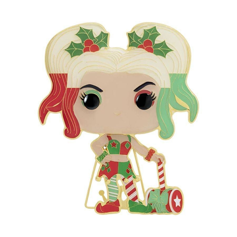 DC - Harley Quinn Holiday 4in Pop! Enamel Pin