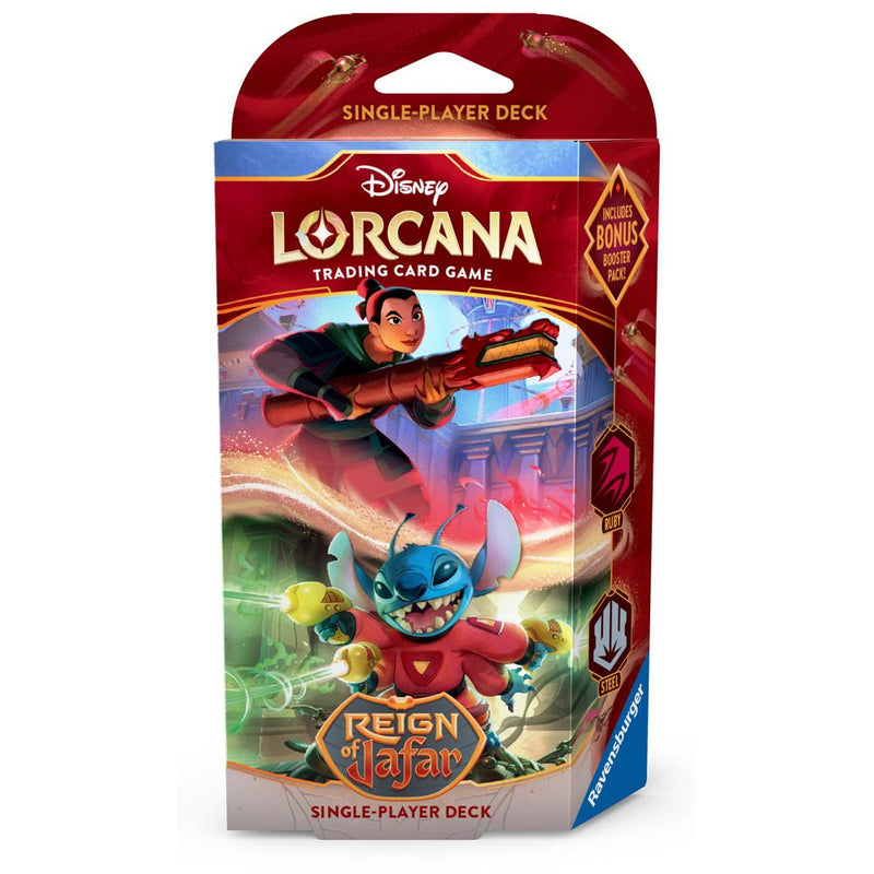 Disney Lorcana - S8 Reign of Jafar: Single-Player Deck: Mulan & Stitch