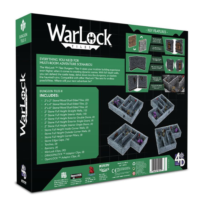 WarLock Tiles - Full Height Stone Walls