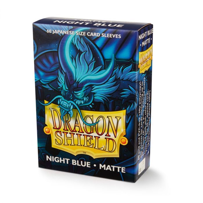 Dragon Shield Night Blue Matte Sleeves (60)