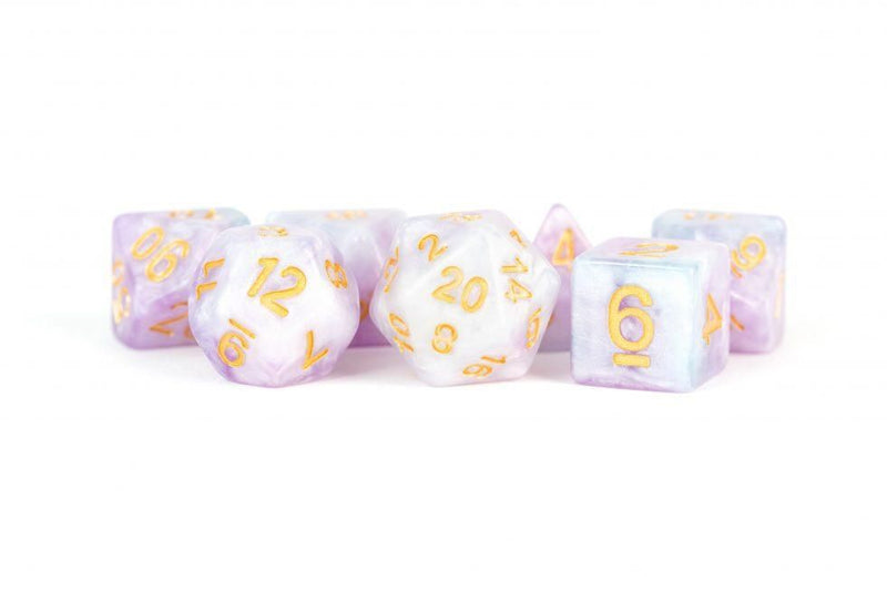 MDG - Resin Polyhedral Dice Set: Lavender