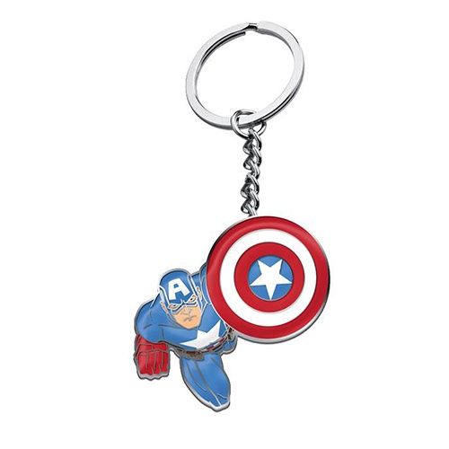Captain America - Captain America Metal Keyring