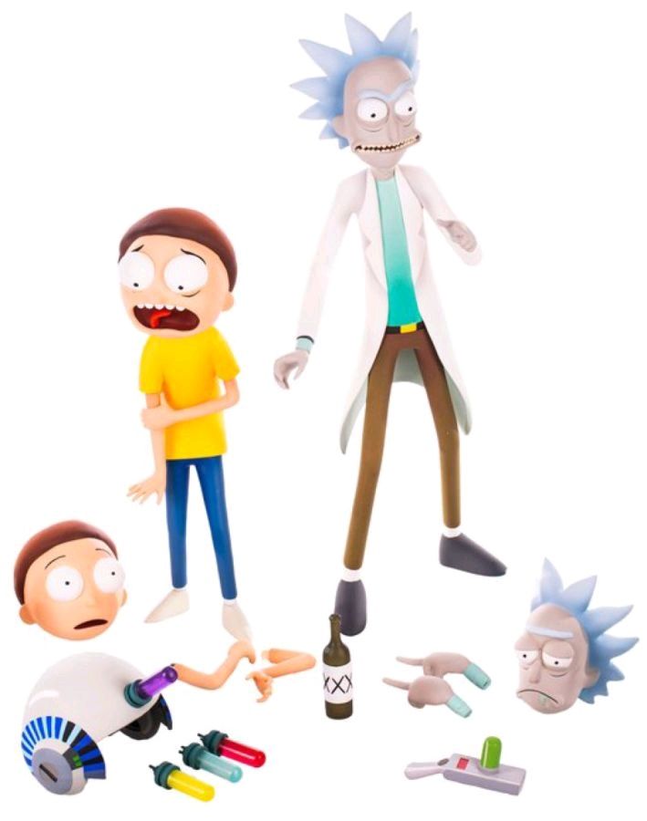 Rick and Morty - Rick & Morty 1:6 Scale Figure Set
