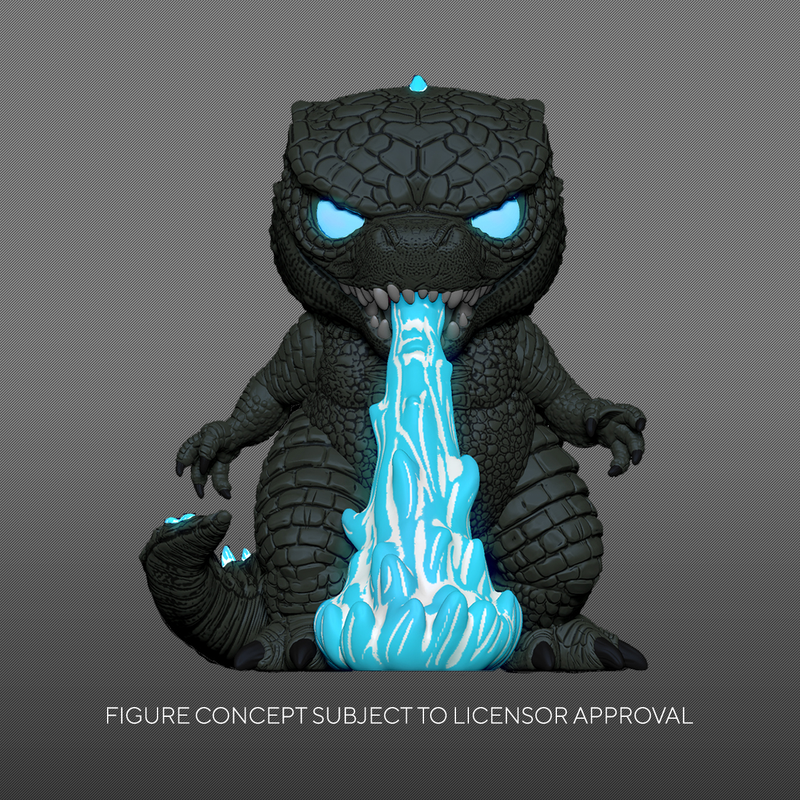 Godzilla vs Kong - Godzilla Heat Ray Glow (US Exclusive) Pop! Vinyl Figure