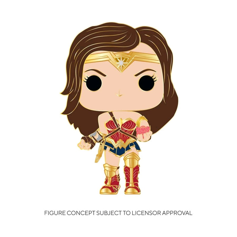 Wonder Woman - Wonder Woman (Chance Of Chase) 4in Pop! Enamel Pin