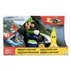 Super Mario - Spin Out Kart: Luigi and Banana Figure