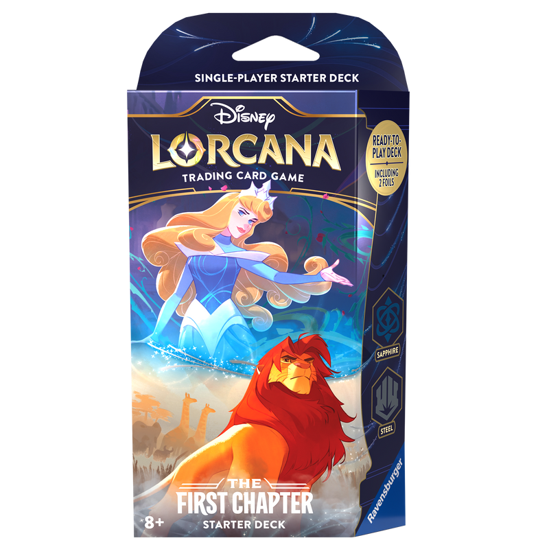 Disney Lorcana - S1 The First Chapter Starter Deck: Sapphire & Steel