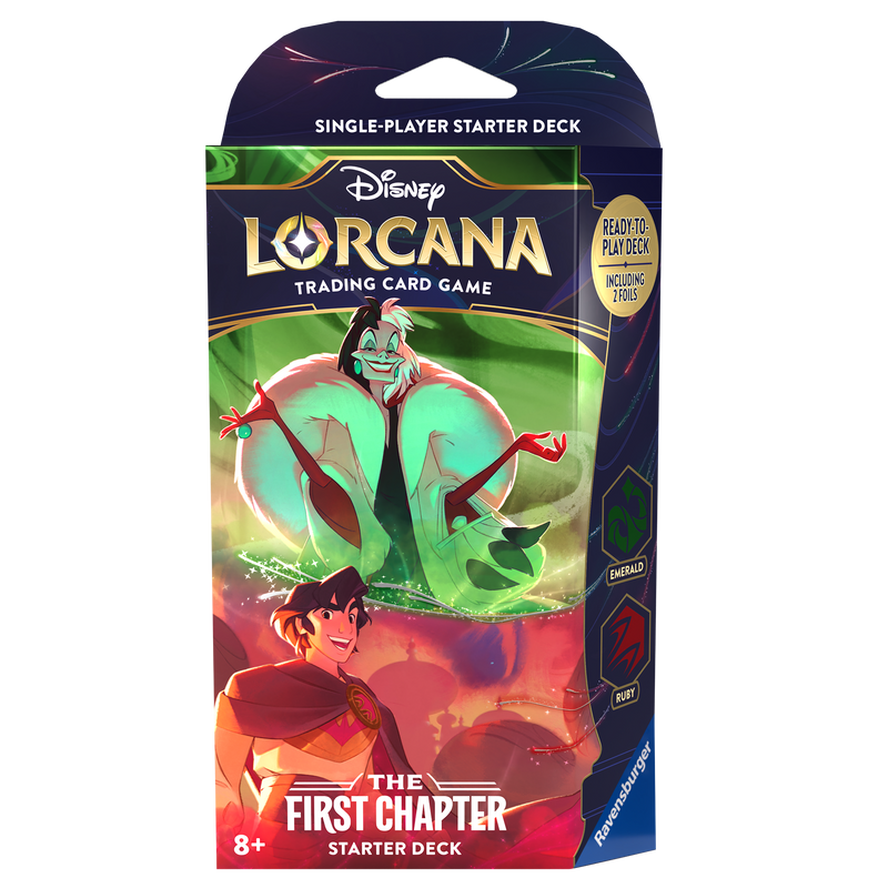 Disney Lorcana - S1 The First Chapter Starter Deck: Ruby & Emerald