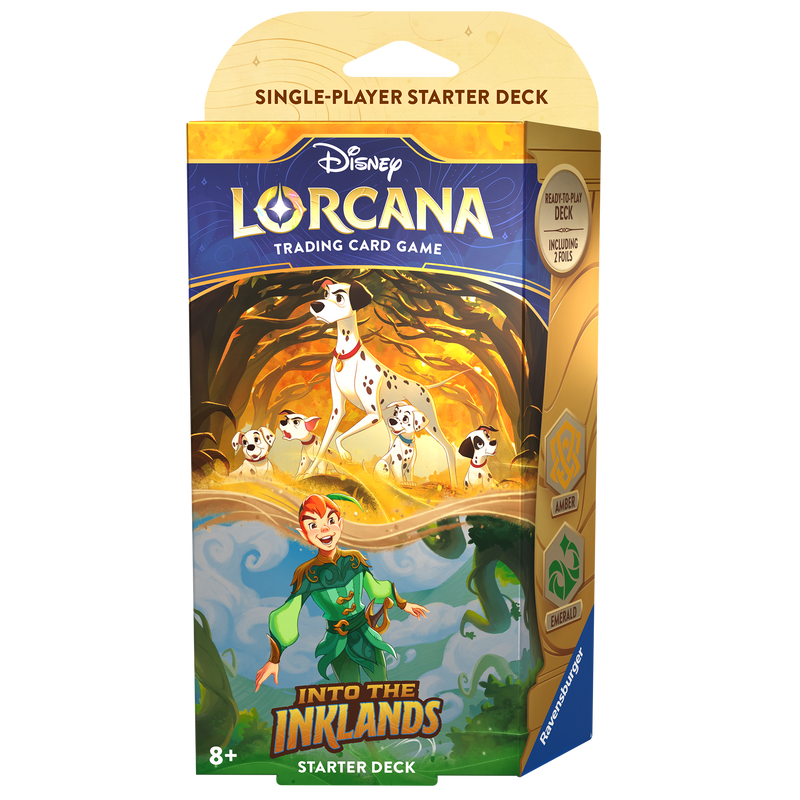 Disney Lorcana - S3 Into the Inklands! Starter Deck: Amber & Emerald