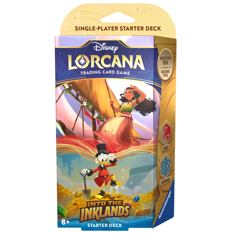 Disney Lorcana - S3 Into the Inklands! Starter Deck: Ruby & Sapphire