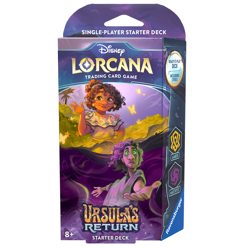 Disney Lorcana - S4 Ursula's Return Starter Deck: Amber & Amethyst