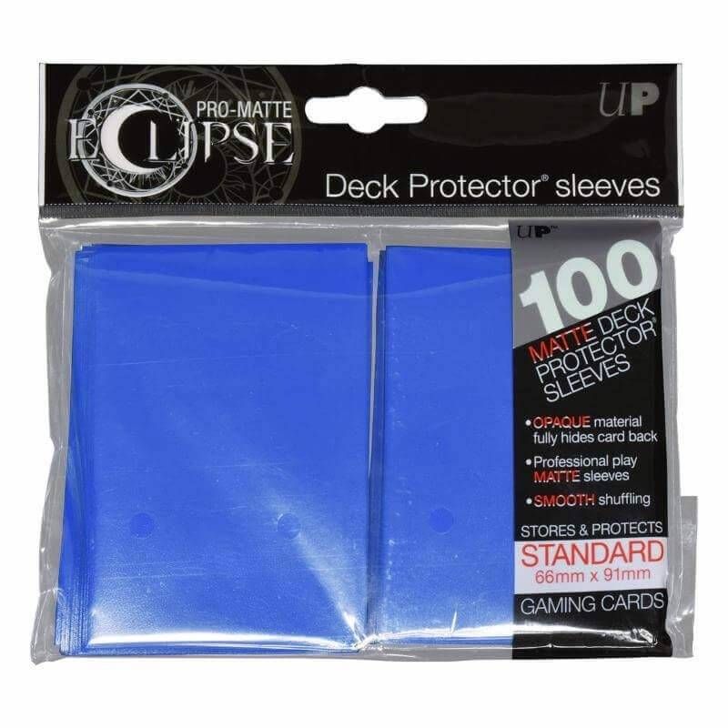 DECK PROTECTORS STANDARD-100ct Pro-Matte-ECLIPSE Pacific Blue
