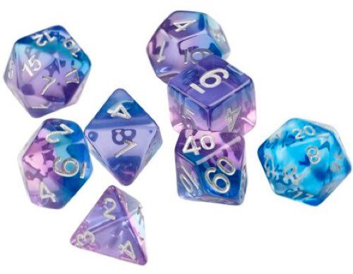 Sirius Dice: Violet Betta Set