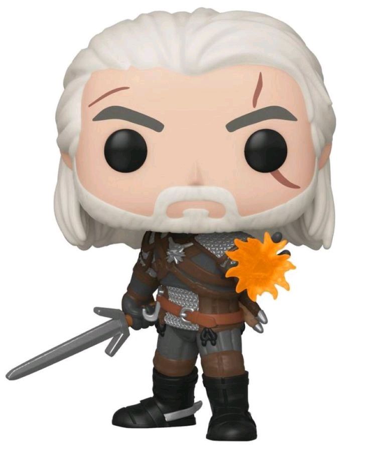 The Witcher 3: Wild Hunt - Geralt Glow US Exclusive Pop! Vinyl [RS]